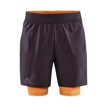 Short Cuissard Pro Trail 2 en 1 pour homme