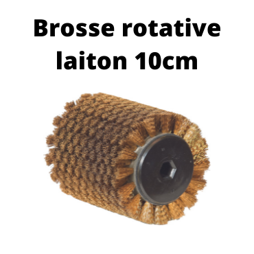 Brosse Rotative Roto Bronze 10 cm