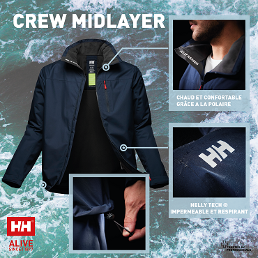 Veste Crew Midlayer