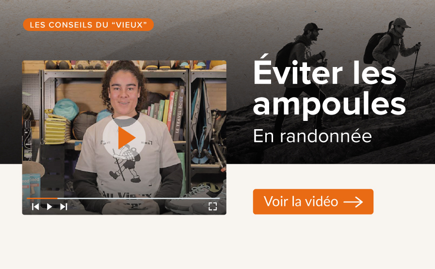 Conseil du Vieux - Eviter les ampoules en rando