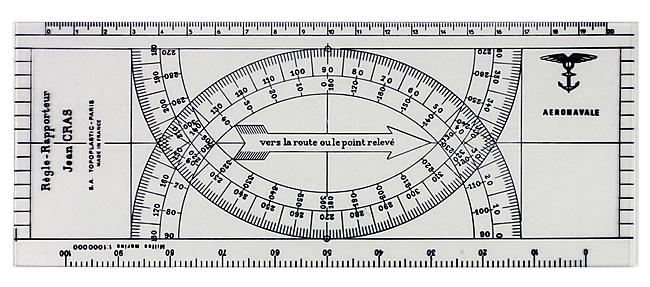 REGLE CRAS NOIRE 210 MM