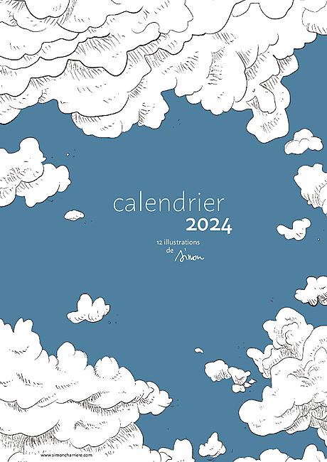 CALENDRIER SIMON CHARRIERE 2024