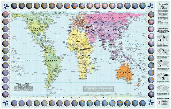 MONDE PETERS PROJECTION POSTER