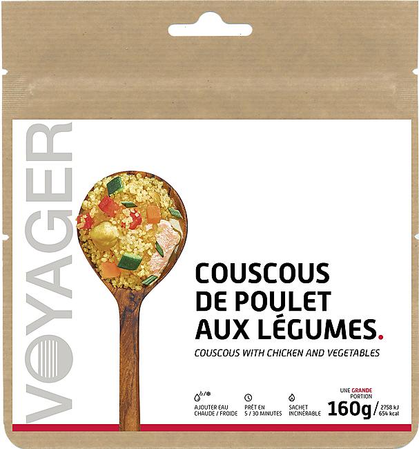 COUSCOUS DUO AU POULET ET AUX LEGUMES