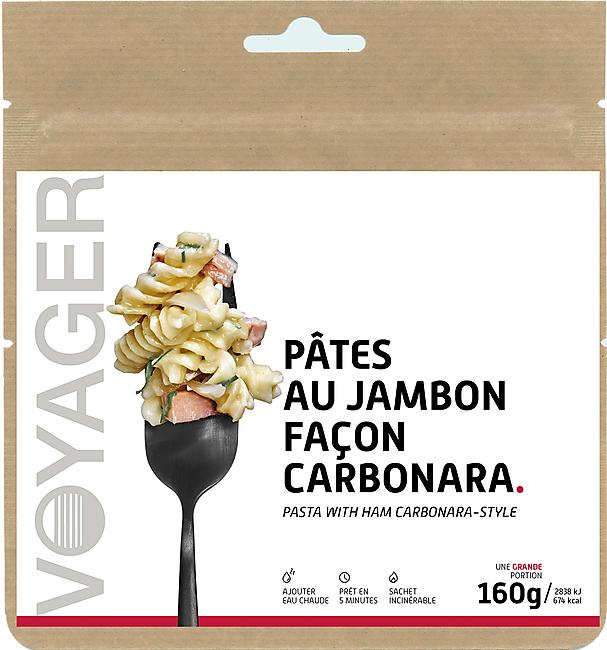 PATES AU JAMBON FACON CARBONARA DUO