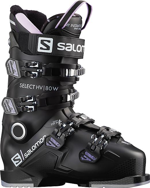 CHAUSSURE SKI PISTE SELECT HV 80 W BLACK/LAVENDER/