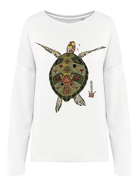 SWEAT LOOSE ORIGINE LA TORTUE FEMME