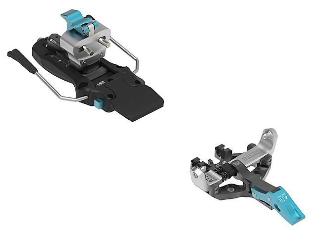 FIXATIONS SKI DE RANDO CREST 8 BLACK WHITE LIGHT B
