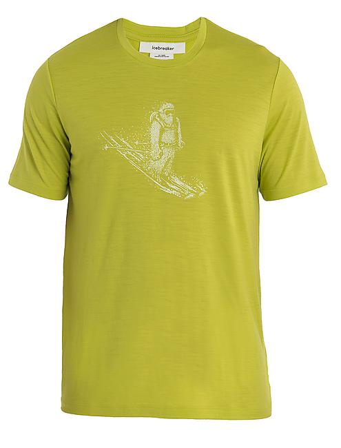 T-SHIRT MC TECH LITE II SKIING YETI M