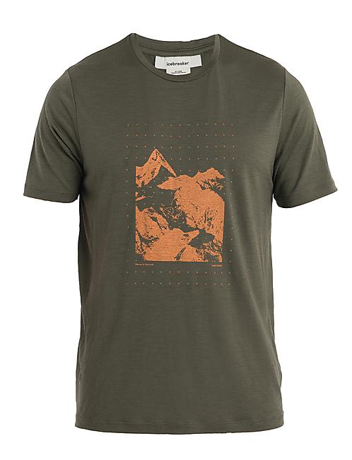 T-SHIRT MC TECH LITE II PEAK GRID