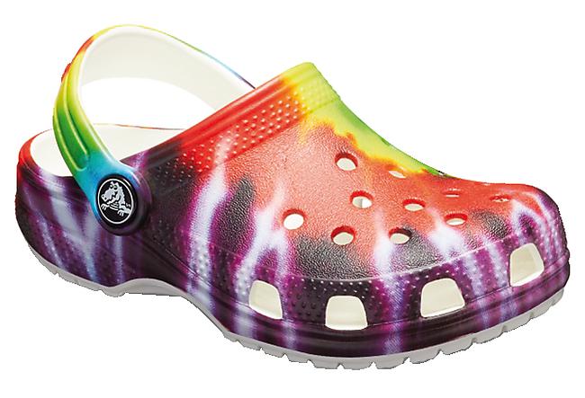 SANDALES CLASSIC TIE DYE GRAPHIC CLOG K