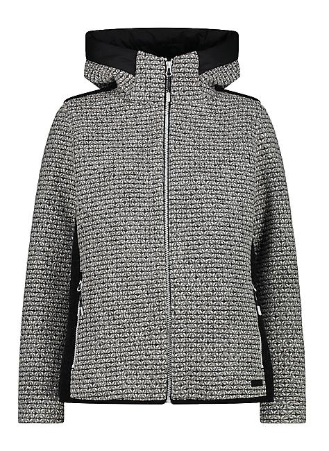 VESTE A CAPUCHE URBAN WOOLTECH  W