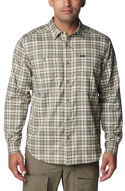 CHEMISE SILVER RIDGE UTILITY LITE PLAID LS M