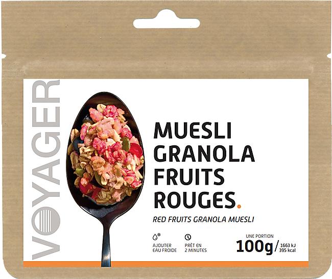 MUESLI GRANOLA FRUITS ROUGES