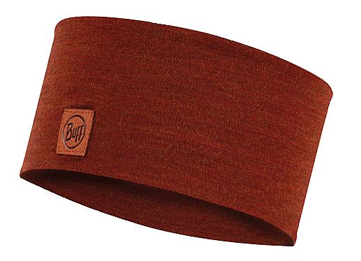 BANDEAU MERINO WIDE HEADBAND SOLID SIENNA