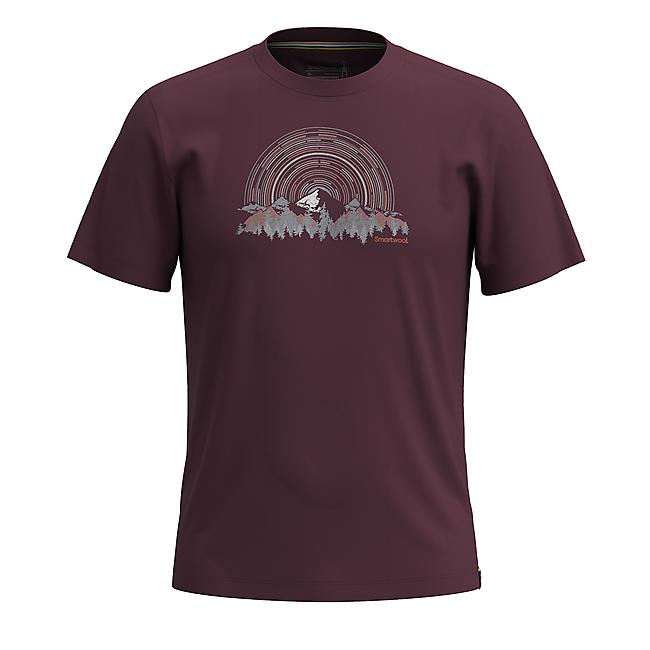 T-SHIRT MC NEVER MOUNTAIN SUMMER GRAPHIC