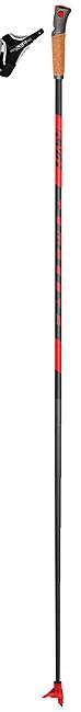 BATONS SKI NORDIQUE TEMPESTA 100% CARBON CLIP NOIR