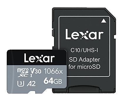 CARTE MEMOIRE MICRO SDXC 1066X