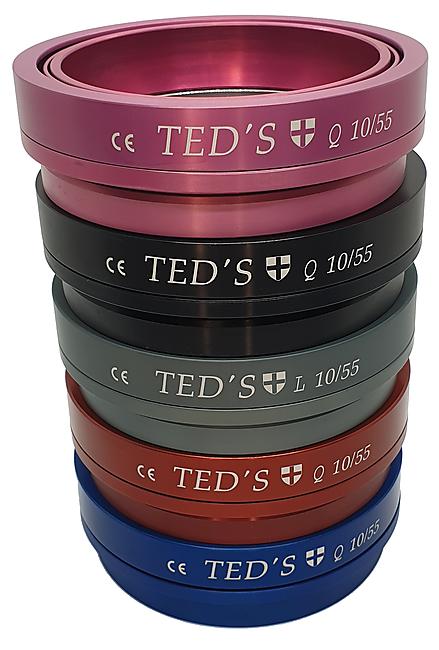 SYSTEME DE BAGUES POUR GANTS ETANCHES TED'S