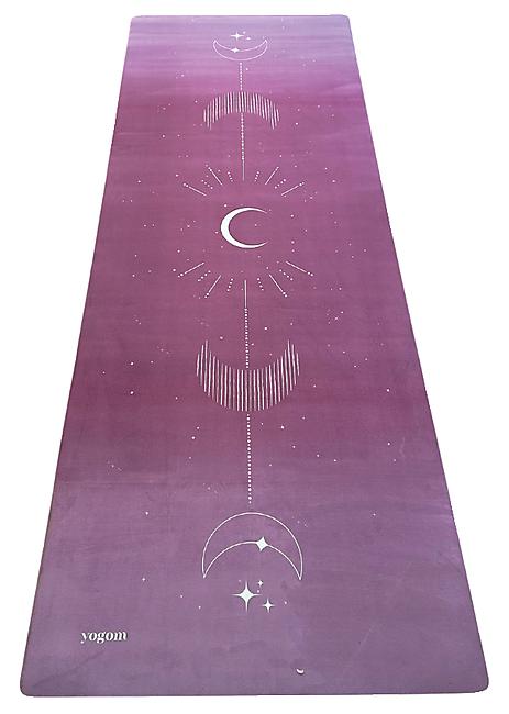 TAPIS DE YOGA PERFORMANCE LUNE FRAMBOISE