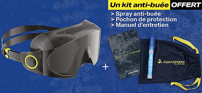 MASQUE DE NATATION DEFY ULTRA FUMEE