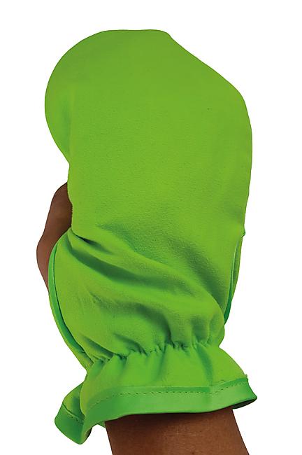 GANT DE TOILETTE GANTS DE TOILETTE MICROFIBRE X 2