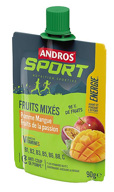 Boisson fruit rouge sport ANDROS