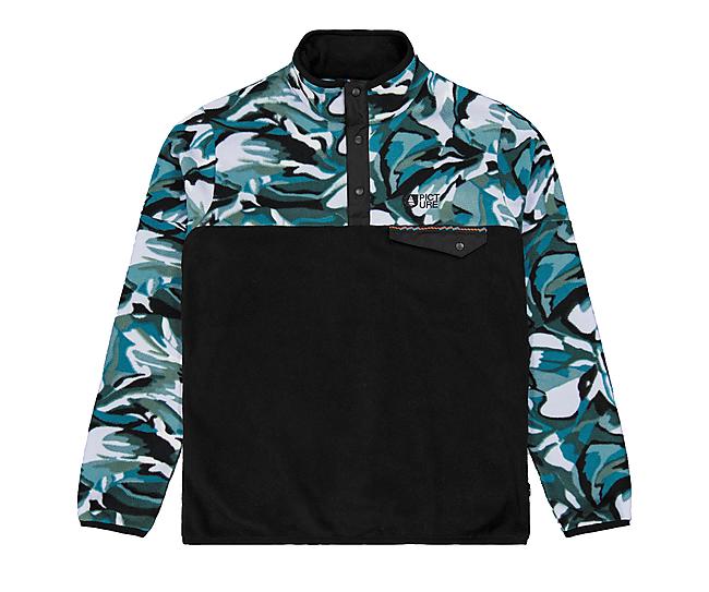 POLAIRE 1/2 ZIP ARCCA 1/4 PRINTED FLEECE