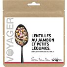 LENTILLES AU JAMBON ET PETITS LEGUMES - VOYAGER