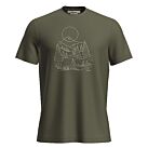 T-SHIRT MC TS MC TECH LITE III SANSET CAMP M - ICEBREAKER