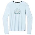 T-SHIRT ML NEVER SUMMER MOUNTAINS GRAPHIC LONG - SMARTWOOL