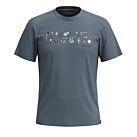 T-SHIRT MC GONE CAMPING GRAPHIC M - SMARTWOOL