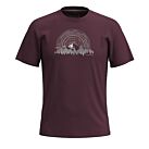 T-SHIRT MC NEVER MOUNTAIN SUMMER GRAPHIC - SMARTWOOL