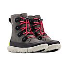 CHAUSSURE CHAUDE YOUTH SOREL EXPLORER LACE WP BLAC - SOREL
