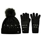 PACK BONNET/GANT BEJEWEL II HAT ET GLOVE GIFT SET - DARE 2B