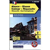 1 ELSASS ALSACE COLMAR ECHELLE 1 35 000