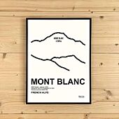 MONT BLANC 30 X 40 CM