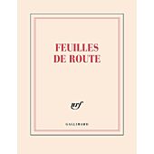 CARNET CARRE FEUILLES DE ROUTE
