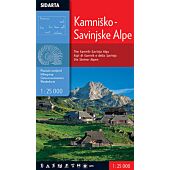 THE KAMNIK SAVINJA ALPS 1:25 000