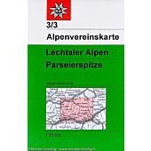 3 3 LECHTALER ALPEN PARSEIERSPITZE 1 25 000