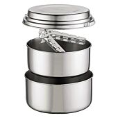 BATTERIE ALPINE INOX 2 CASSEROLES