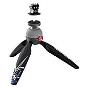 TREPIED POIGNEE PIXI + ADAPTATEUR GOPRO