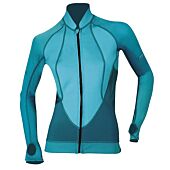 VESTE ZIPPE BUSTE NEO 2MM MANCHES LYCRA FEMME