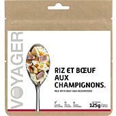 BOEUF AUX CHAMPIGNONS ET SON RIZ