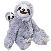 PELUCHE  MUM ET BABY PARESSEUX 38 CM