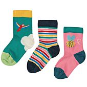 LOT CHAUSSETTES LITTLE SOCKS 3 PACK NEW