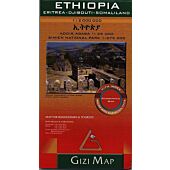 ETHIOPIE ECHELLE  1 2 000 000 E GIZI