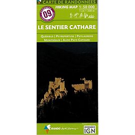 09 LE SENTIER CATHARE 1 50 000