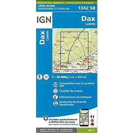 1342 SB DAX CASTETS  1 25 000