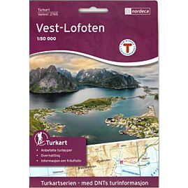 2745 VEST LOFOTEN 1 50 000  NORVEGE